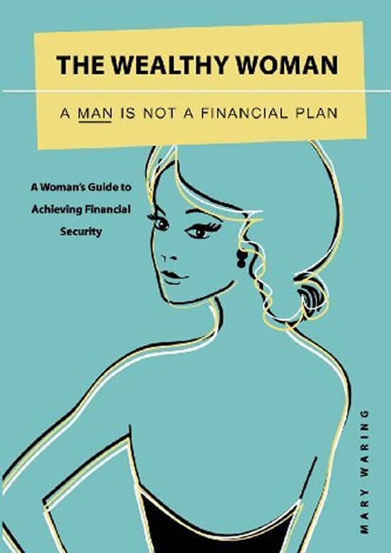 A Man Is Not a Financial Plan book cover focused on women’s finance and empowerment.
