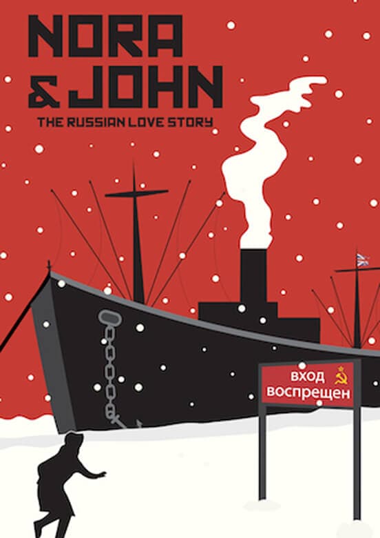 Book cover for The Russian Love Story depicting historical romance and cultural narrative.