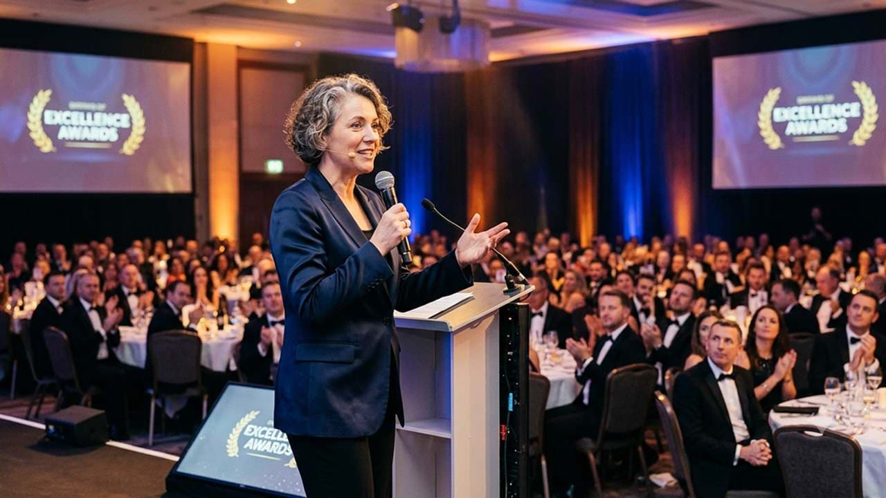 professional event host UK