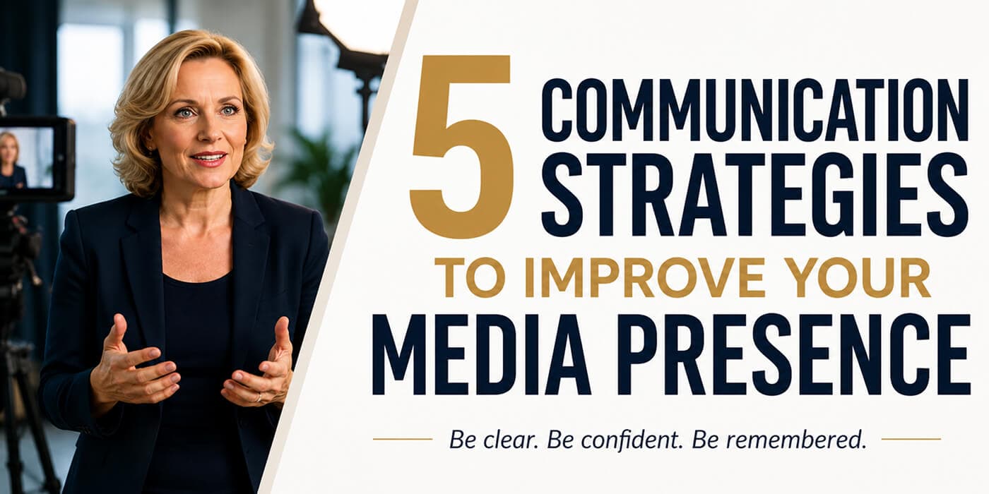 5 Communication Strategies to Improve Your Media Presence