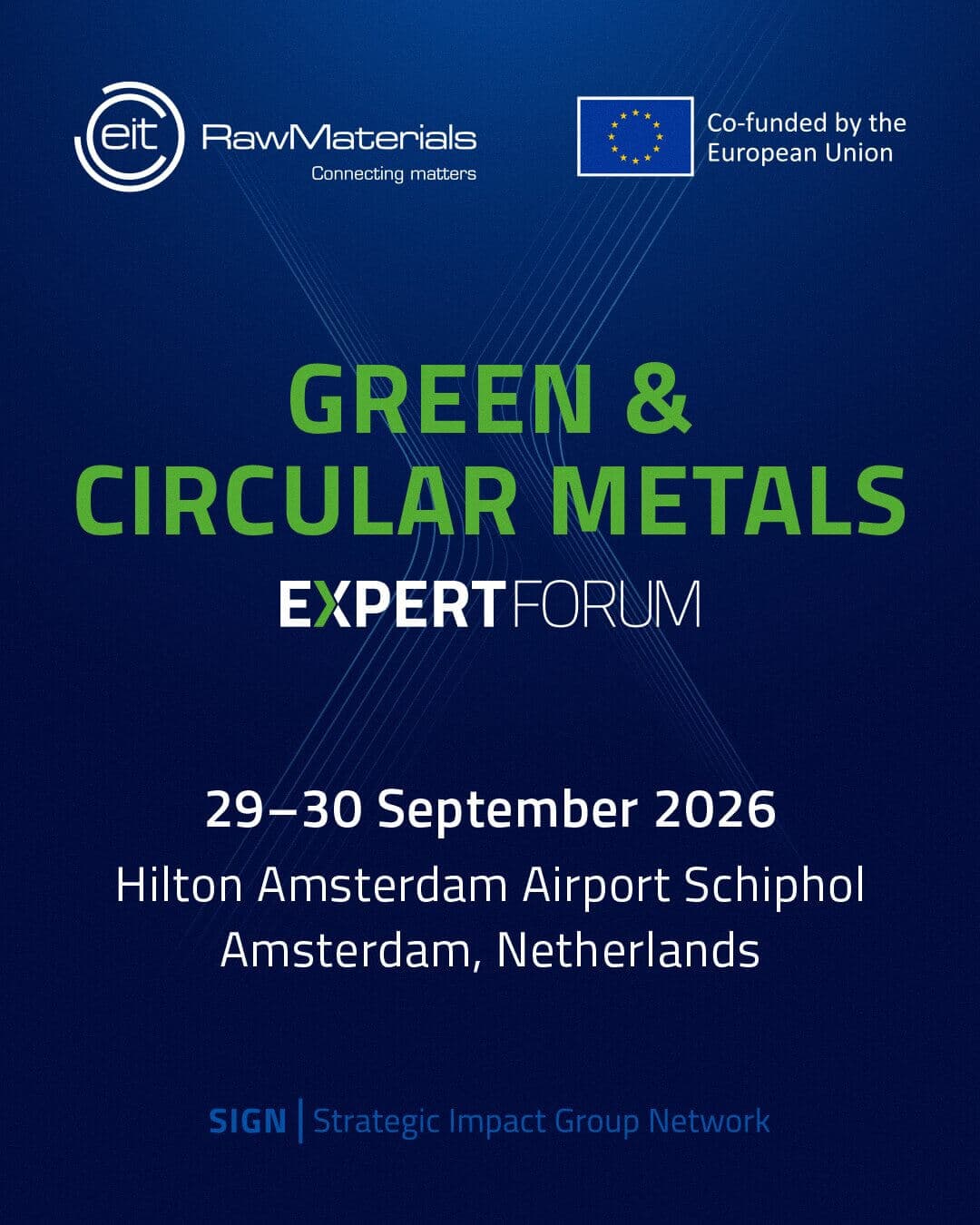 Green & Circular Metals Expert Forum