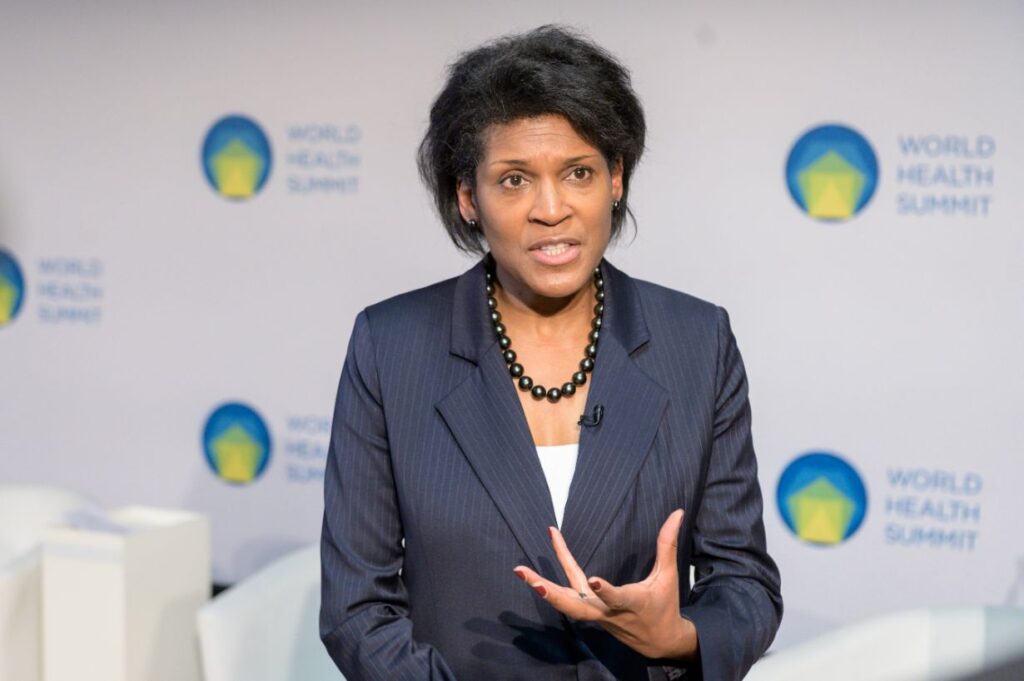Juliette Foster at world health summit