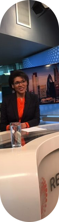 juliette foster sitting at a table